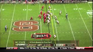 Bjoern Werner vs NC State (2012)
