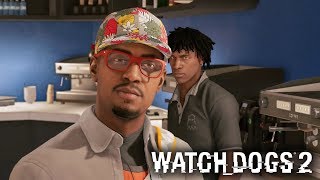 Watch Dogs 2: Se passando por funcionário da Nudle! (Gameplay PS4) em Português PT-BR! #09