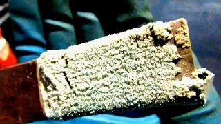 Получил блестящее серебро, плавлю зажигалкой, как пластилин! Чистоган 999