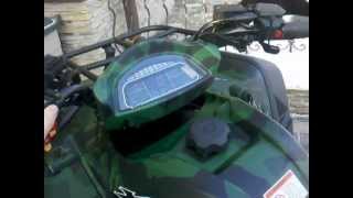 CFMOTO X6 Попытка завести № 3 (09.03.2012)