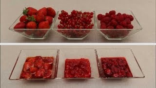 Свежая еда - Рецепты быстрого варенья из сезонных ягод