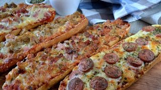 PANINIS CASEROS (RECETA RÁPIDA)