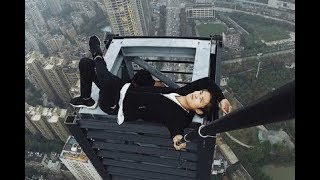 Chinese rooftopper died in fall | Китайский руфер разбился