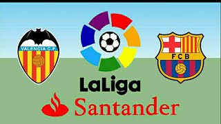 valencia vs barcelona la liga FiFa 20
