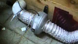 Вентиляция Грибного цеха. Вытяжная труба (ventilation mushroom shop. ventpipe)