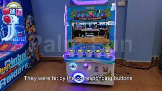 Arcade game machine-Crazy Crocodile (Ticket redemption)