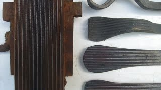 Штамп для гусиных лапок.Художественная ковка.