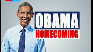 Former US president Barack Obama will be accompanied by over 1,000 guests during his Kenyan visit