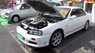 【売約済】ER34型スカイライン25GTターボ千葉県カーショップライズ成田店