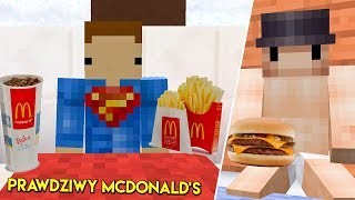 Minecraft FERAJNA: ZBUDOWAŁEM McDonald’s w Minecraft!