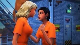 PRISON LOVERS ESCAPE JAIL | Sims 4 Story