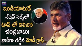 Chandrababu Ranks First In India Today National Survey || PM Modi || TFC News
