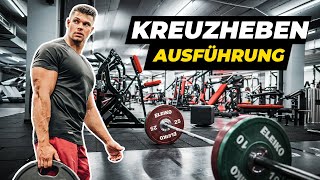 Kreuzheben: Ausführung - richtige Technik und Übungsausführung - PERSONAL TRAINING 1/3  | SMARTGAINS