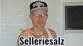 Selleriesalz als Salzersatz bzw. salziges Gewürz. Roh-veganes Rezept