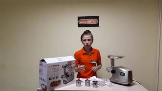 Видеообзор мясорубки LERAN MG-150G со специалистом от RBT.ru