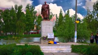 Требухів День Перемоги 9 травня 2015 рік. Футаж