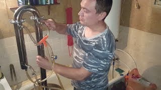 Дробная перегонка самогона на дистилляторе  Смакуй