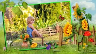 ✿Яркое лето. Готовый детский проект для Proshow Producer