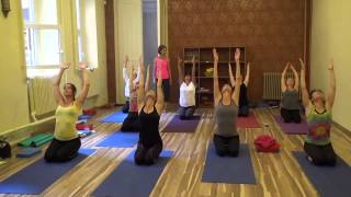 Moon Salutation... Making of Yoga teacher