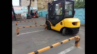 Практика вождения в "Центре обучения водителей погрузчиков"