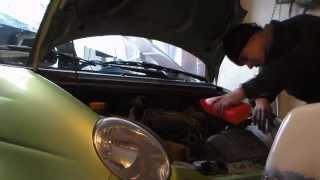 Замена масла:кпп Daewoo Matiz (Дэу Матиз).