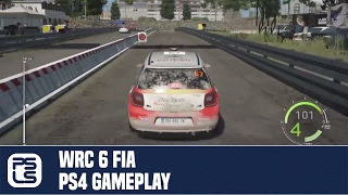 WRC 6 FIA World Rally Championship PS4 Gameplay