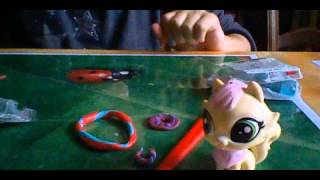 comment faire des bandeaux , frites etc ...  pour pets shop en pate fimo