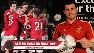Bản tin Cảm Bóng Đá ngày 18/2 | United đả bại Chelsea đầy tranh cãi; Casillas tranh cử Chủ tịch