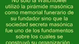 TUMBA DEL MASON CHARLES T  RUSSELL FUNDADOR DE LOS TESTIGOS DE JEHOVA