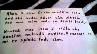 Danča?- vajíčka Afrického šneka (Achatina oblovka) ?
