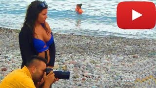 Photoshoot on the beach (Фотосессия на пляже)