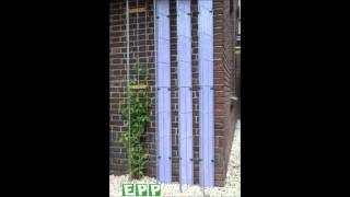 Klimplanten tegen de muur klimplantzuil klimplantenzuil clematiszuil hederazuil geveltuin