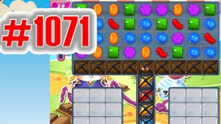 Candy Crush Saga Level 1071, NEW! Complete!