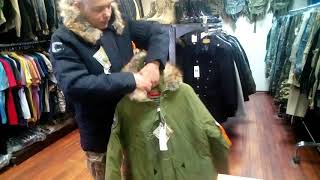 Куртка аляска N3B Oxford