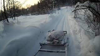 Резак в работе.