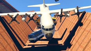 ЛАВИНА СМЕРТИ ИЗ САМОЛЕТОВ! (GTA 5 Смешные Моменты)