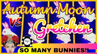 ?HIGH LIMIT Dragon Link ?BIG WIN on Autumn Moon ? Slot Machine $25 Bonus Round on Dollar Storm