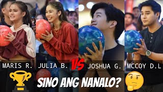 BLOCK Z CAST NAGBOWLING | MARIS RACAL & JULIA BARRETTO VS JOSHUA GARCIA & MCCOY DE LEON