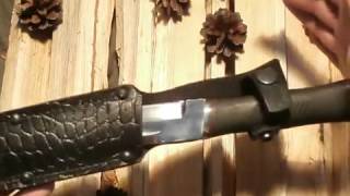 Нож Казак-2 Титов (Ворсма) Сталь 65х13, резина