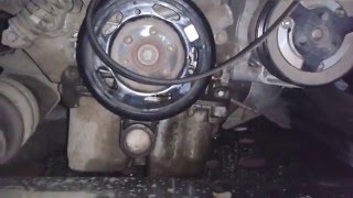 течь сальника коленвала опель астра J 1.4 турбо