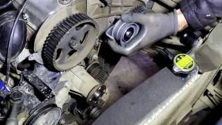 Hyundai Porter 2006 года  Хундай Портер Тагаз Замена ремня ГРМ + замена ремня балансировочного вал