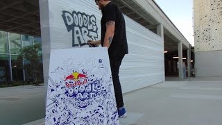 Red Bull Doodle Art