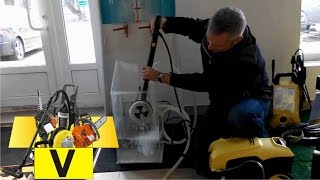 как подключить забор химии и как вращается щетка