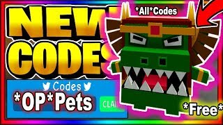 ALL NEW *SECRET* ADMIN CODES! ?PETS UPDATE? Roblox Giant Simulator