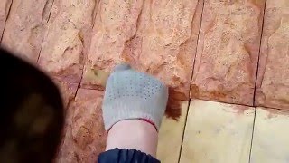 Окраска декоративного камня пропиточным лаком