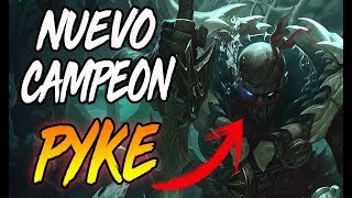PYKE ES EL NUEVO CAMPEON ASESINO SUPPPORT DEL LOL | League of Legends | Drake Rajanj