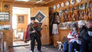 Музей Романа Кумлика .Верховина 2 січня 2013 року