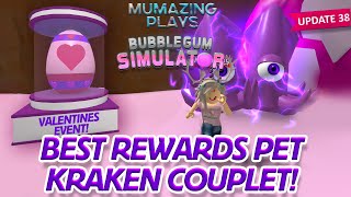 ? BEST REWARDS PET! ? Kraken Couplet in BubbleGum SImulator!