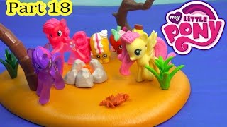 MLP Airplane Airport - Shopkins on Island  - My Little Pony Part 18 Twilight Pinkie Pie Series Video