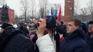 20.01.2018 Петергоф. Учебный батальон младших специалистов ВА МТО. День принятия присяги.